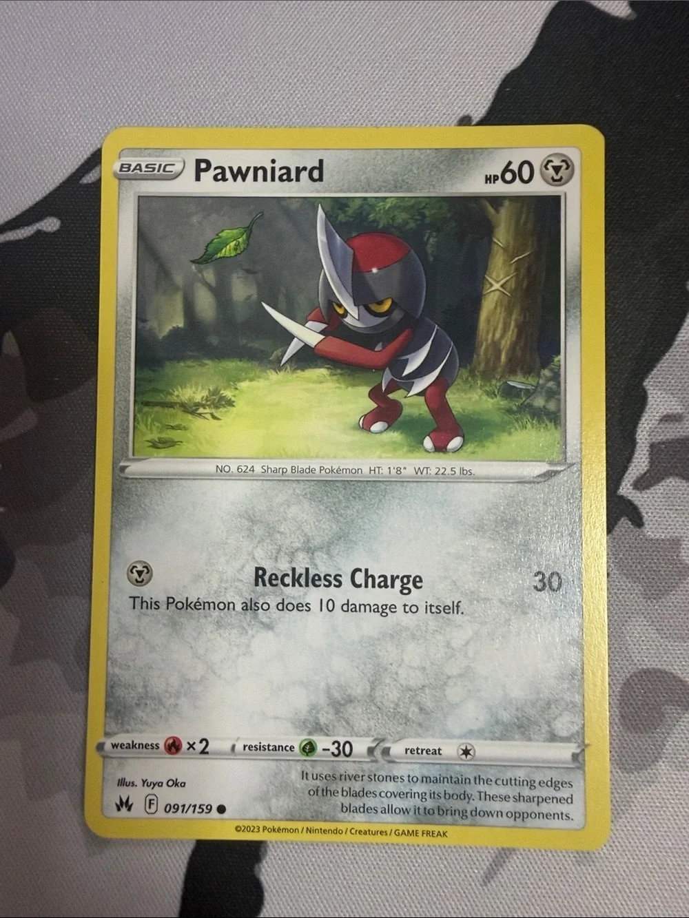 Pawniard & Bisharp Evolution Lot | 3 Pokémon Cards | ✨5/$25✨